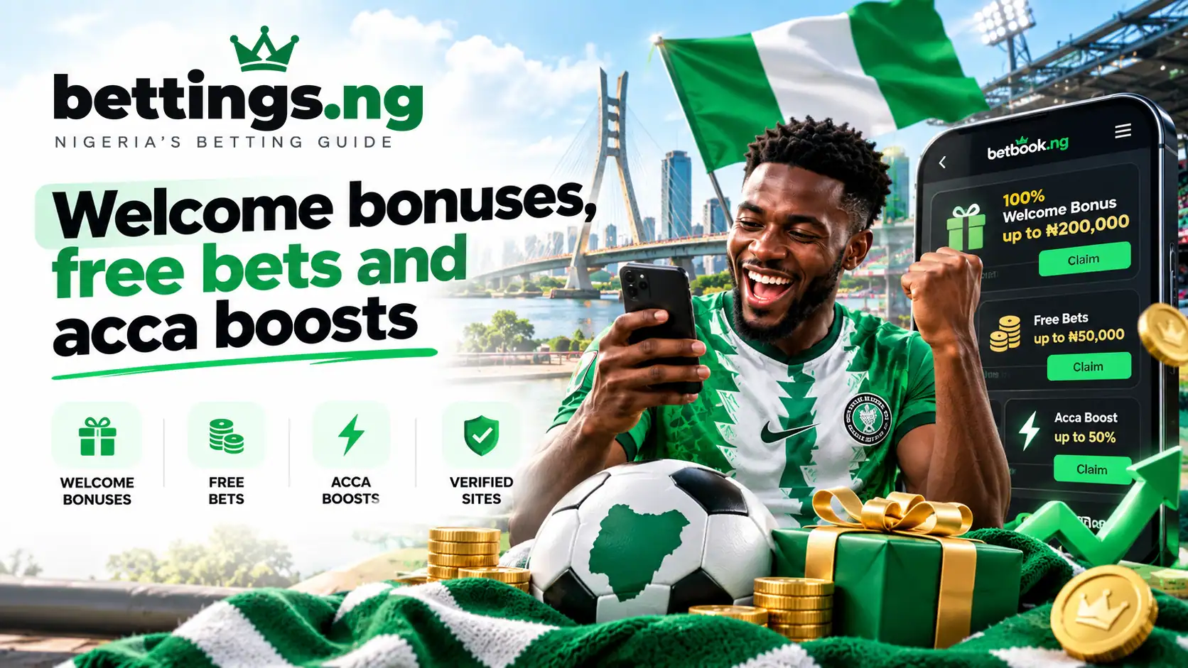 Betting sites with welcome bonus in Nigeria