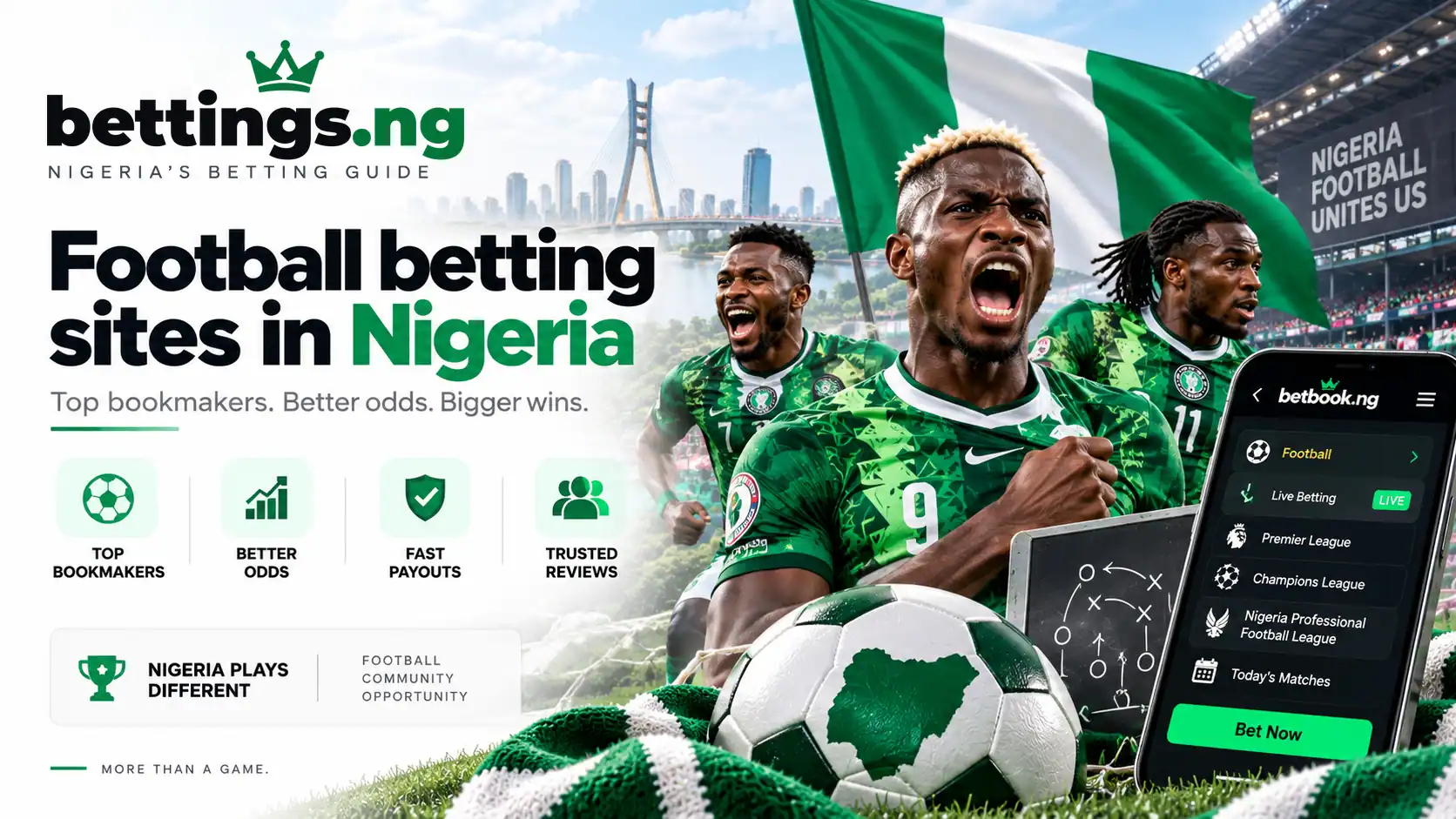 Football betting sites in Nigeria
